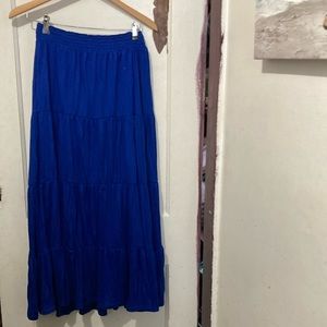 Cato Women’s Maxi Tiered Skirt size S